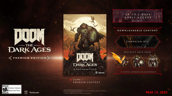 シリーズ最新作『DOOM: The Dark Ages』5月15日発売決定！巨大ロボで戦うトレイラー映像も【Developer_Direct速報】