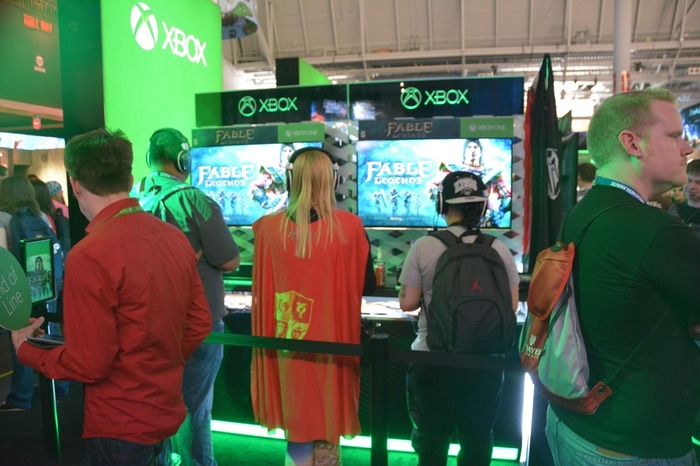 【フォトレポ】『HALO 5』『Fable: Legends』が体験できるPAX East会場Xboxブース！