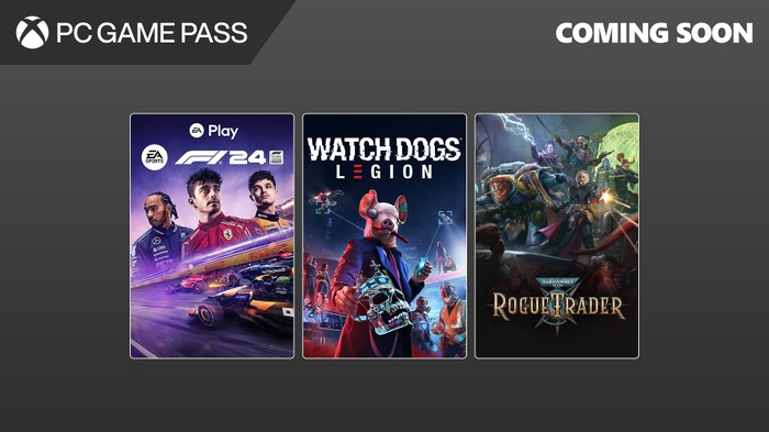 【Game Pass】『F1 24』『Watch Dogs: Legion』『Warhammer 40,000: Rogue Trader』登場―2月下旬までの追加ラインナップ公開