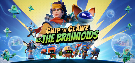 異星人の地球侵略を阻止しよう！協力プレイ・日本語対応アクションRTS『Chip ‘n Clawz vs. The Brainioids』発表―『X-COM: UFO Defense』生みの親最新作