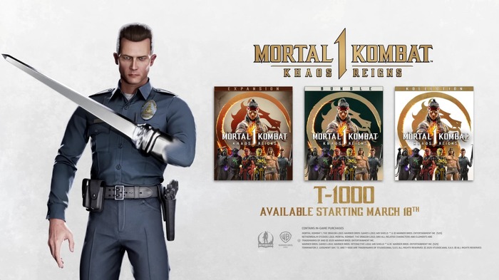 映画「ターミネーター2」から参戦！『Mortal Kombat 1』新DLCファイター「T-1000」ティーザートレイラー