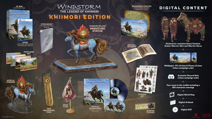 馬にこだわった13世紀モンゴル舞台の配達人オープンワールド『Windstorm: The Legend of Khiimori』Kickstarter開始！開始から19時間で目標達成