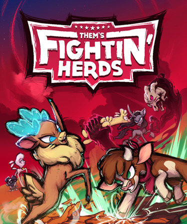 【PC版無料配布開始】簡単4ボタン操作の2D動物対戦格闘『Them's Fightin' Herds』Epic Gamesストアにて