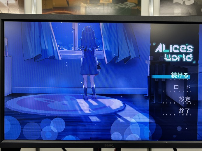 お前に世界の終わりに残された少女を救えるのか？『Alice's World』はプレイヤーが破滅の世界を見守るADV【TOKYO INDIE GAMES SUMMIT 2025】