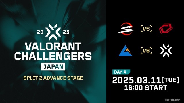 「VALORANT Challengers Japan 2025」Sengoku Gamingが連勝でMain Stageへ進出！全出場チームが出揃う