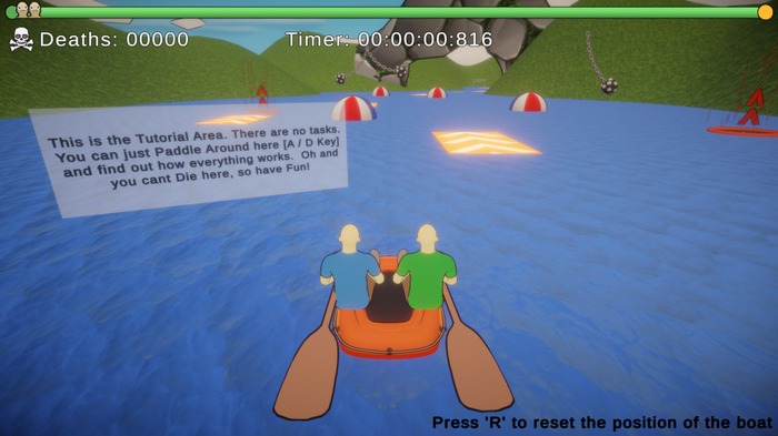 協力プレイ志向のボート漕ぎACT『Paddle Paddle Paddle』Steamにてローカルマルチ対応の体験版配信