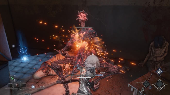 『AI LIMIT 無限機兵』“スタミナ管理”から解放されたソウルライクは、無限回復も可能な「シンクロ率」の活用が刺激的【先行プレイレポ】