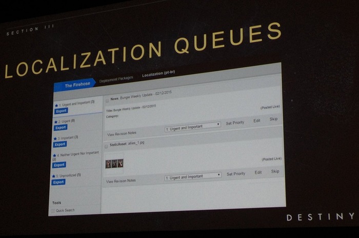 【GDC 2015】超大作ゲームを7ヶ国語にローカライズ、Bungie『Destiny』の挑戦