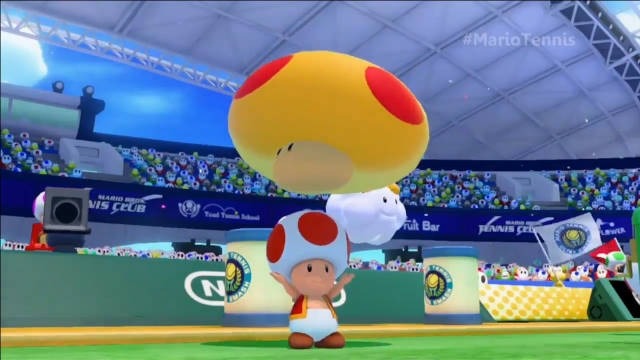 15 Wii U マリオテニス ウルトラスマッシュ 発表 テニスコートでマリオたちが巨大化 1枚目の写真 画像 Game Spark 国内 海外ゲーム情報サイト