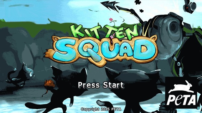 動物擁護団体petaがオリジナルゲーム Kitten Squad を北米ps4で配信 子猫達が動物虐待ロボと戦う 1枚目の写真 画像 Game Spark 国内 海外ゲーム情報サイト