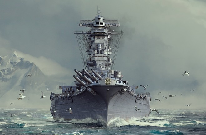 Pc版 World Of Warships 最新アップデートで 戦艦武蔵 実装 トレーニングルームも追加 1枚目の写真 画像 Game Spark 国内 海外ゲーム情報サイト