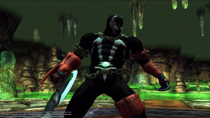 PS2版の平八に加えXbox版のスポーンが『ソウルキャリバー II HD Online