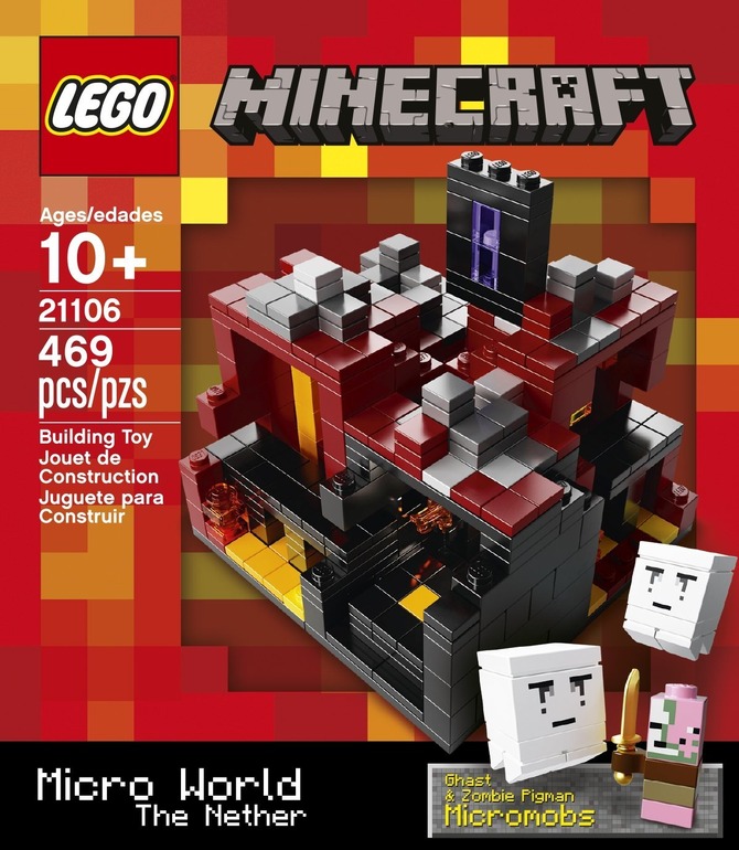 小さな豚さんが可愛い Lego版 Minecraft の新セット 村 と ネザー が発売中 2枚目の写真 画像 Game Spark 国内 海外ゲーム情報サイト