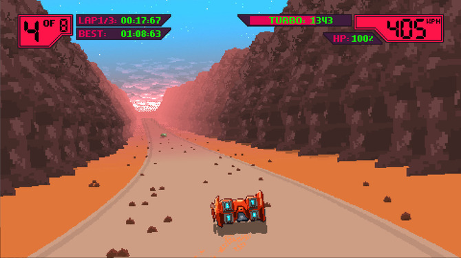 F Zero スタイルの疑似3dレースゲーム Voidspeed Outlaw 発表 7枚目の写真 画像 Game Spark 国内 海外 ゲーム情報サイト