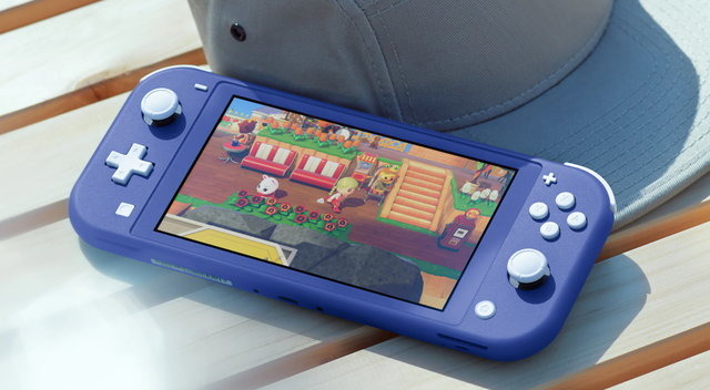 ニンテンドースイッチライト ブルー - Nintendo Switch