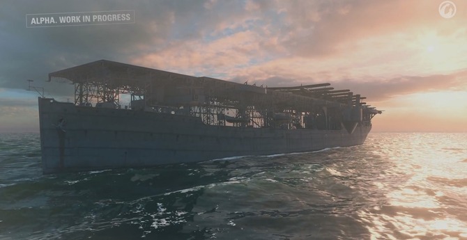 World Of Warships の空母を解説する最新映像 ラングレーと信濃を紹介 1枚目の写真 画像 Game Spark 国内 海外ゲーム情報サイト