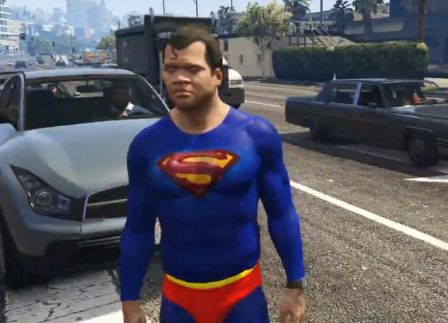 Gta V の スーパーマン 変身mod 空も飛べるし超人パワーで暴れまくり Game Spark 国内 海外ゲーム情報サイト