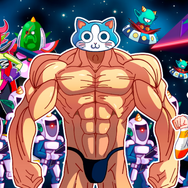 90年代日本アニメ風act Kinnikuneko Kickstarter開始ー主人公はパンイチムキムキ猫 Update Game Spark 国内 海外ゲーム情報サイト