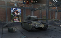 PC版『World of Tanks』に「ガルパン最終章」MODが登場―“ARL44”がBC自由学園仕様に！ 画像