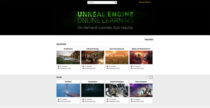 Unreal Engineのオンライン学習サイトが登場 誰でも無料で利用可能 Game Spark 国内 海外ゲーム情報サイト