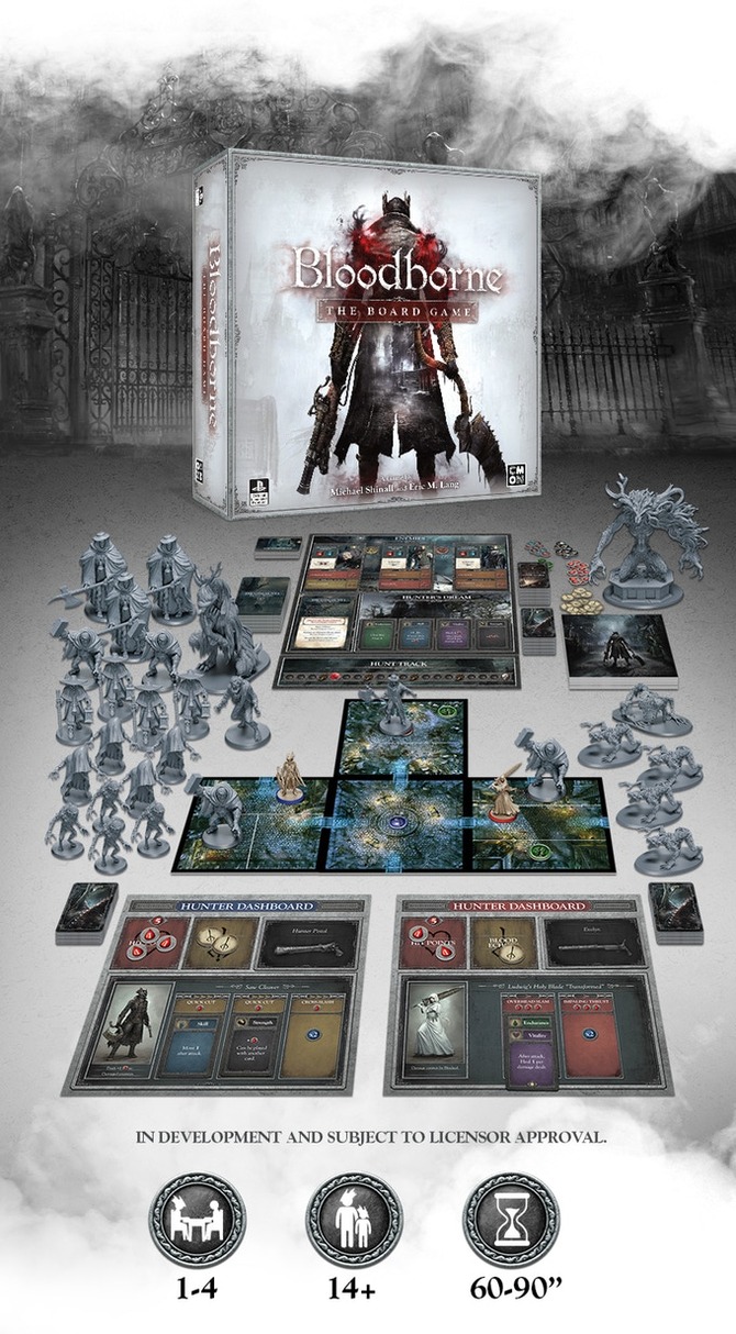 Bloodborne The Board Game Kickstarter開始 開始数時間で1億円近くの支援達成 Game Spark 国内 海外ゲーム情報サイト