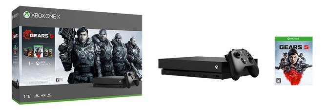 Xbox One X 1TB Gears1〜5 同梱版