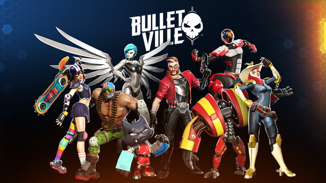 マップを縦横無尽に移動するパルクールヒーローシューター Bulletville Kickstarter開始 Game Spark 国内 海外ゲーム情報サイト