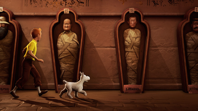 タンタンの冒険』原作のADV『Tintin Reporter - Cigars of the Pharaoh 