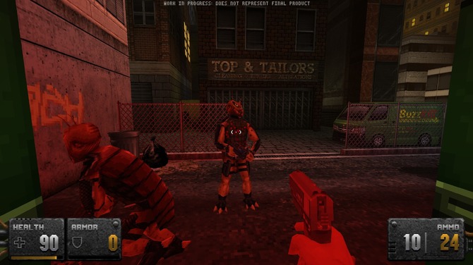 Duke Nukem 3D』スタイルの90年代風FPS『The Last Exterminator』デモ