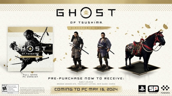 PC版『Ghost of Tsushima Director's Cut』5月16日発売！特典もある ...