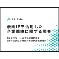 【漫画IP活用の実態調査】約8割が広告効果が向上すると回答　漫画IPにおけるブランド認知と広告効果の実態とは